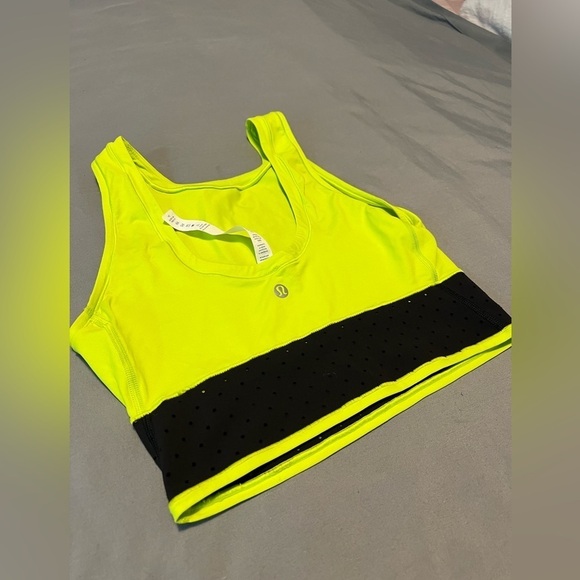 Lululemon Mind Over Miles Crop Top - Picture 3 of 6